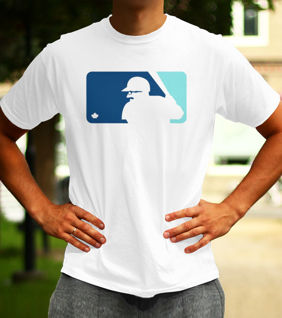 Ben Wagner Schneider Stache Baseball Logo With Batter T-Shirt
