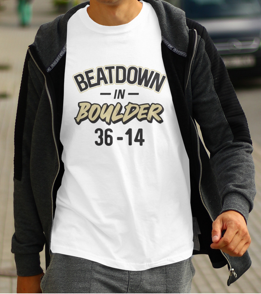 Beatdown In Boulder 36-14 T-Shirt