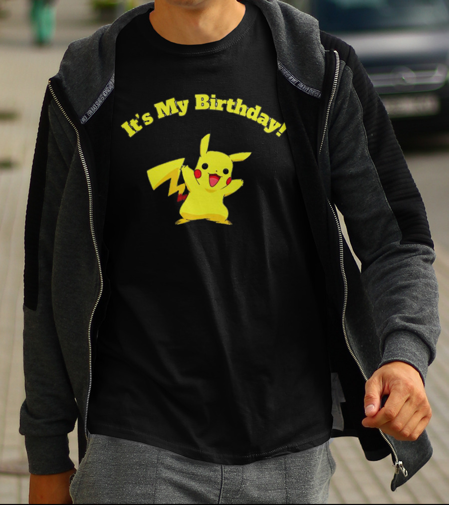 It's My Birthday Pikachu T-Shirt