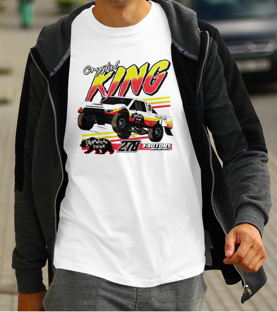 Crystal King Shenandoah Shine 278 Factory Racing T-Shirt