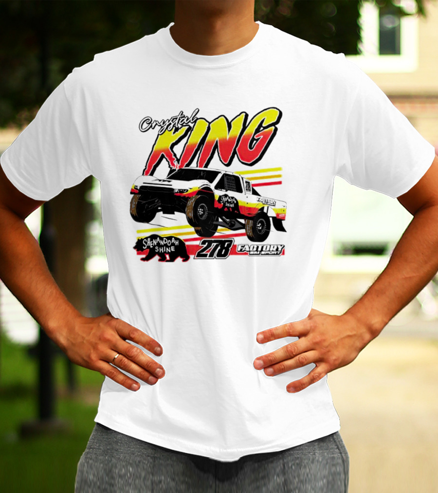 Crystal King Shenandoah Shine 278 Factory Racing T-Shirt