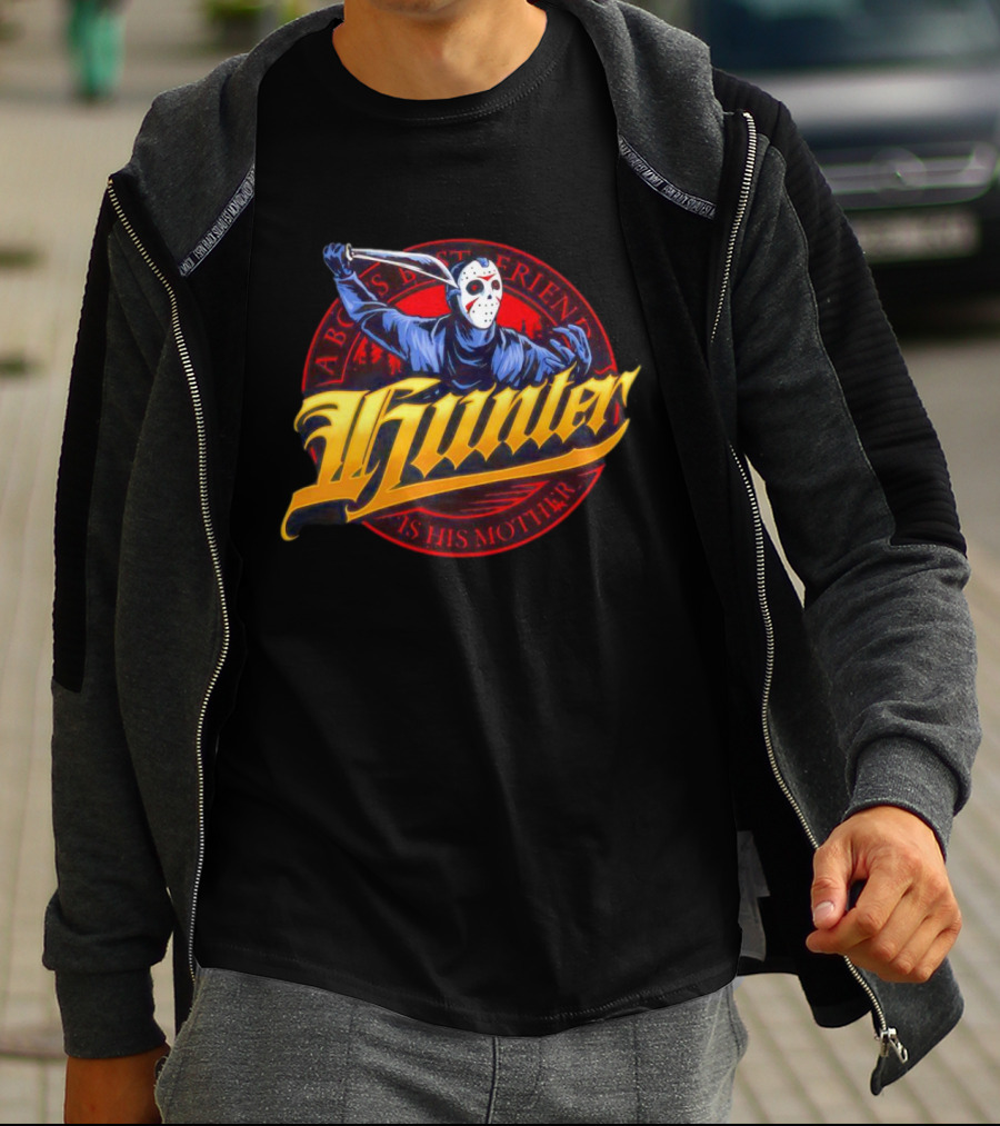 Hunter Jason Voorhees A Boy's Best Friend Is His Mother Halloween T-Shirt