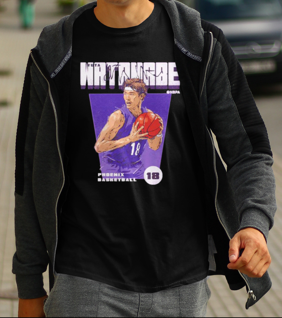 Yuta Watanabe NBPA Phoenix Basketball 18 T-Shirt