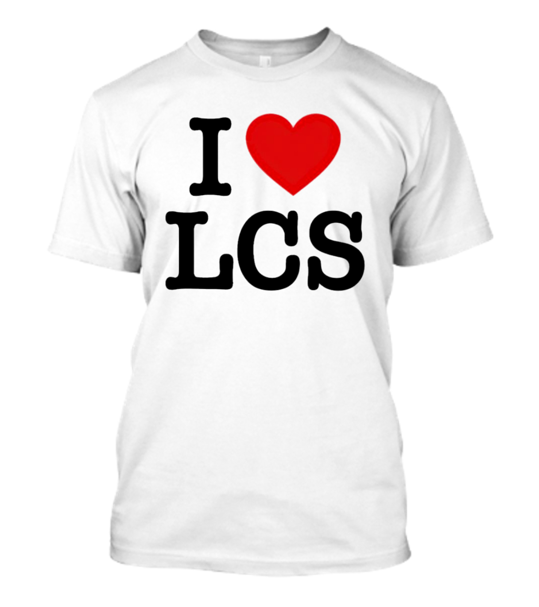 I Heart LCS Red Love Emblem T-Shirt