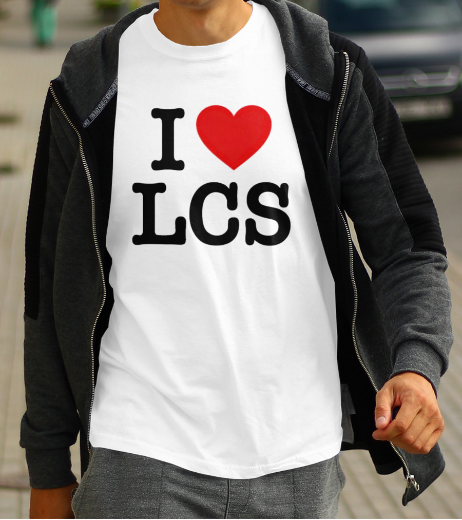 I Heart LCS Red Love Emblem T-Shirt