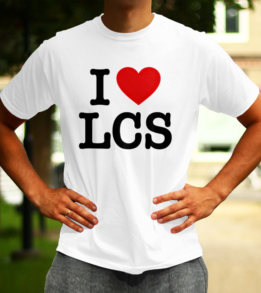 I Heart LCS Red Love Emblem T-Shirt