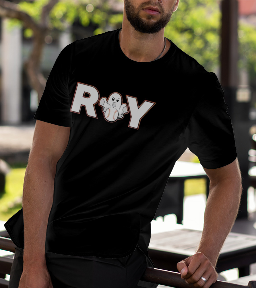 Roy Ghost Baseball Sports T-Shirt