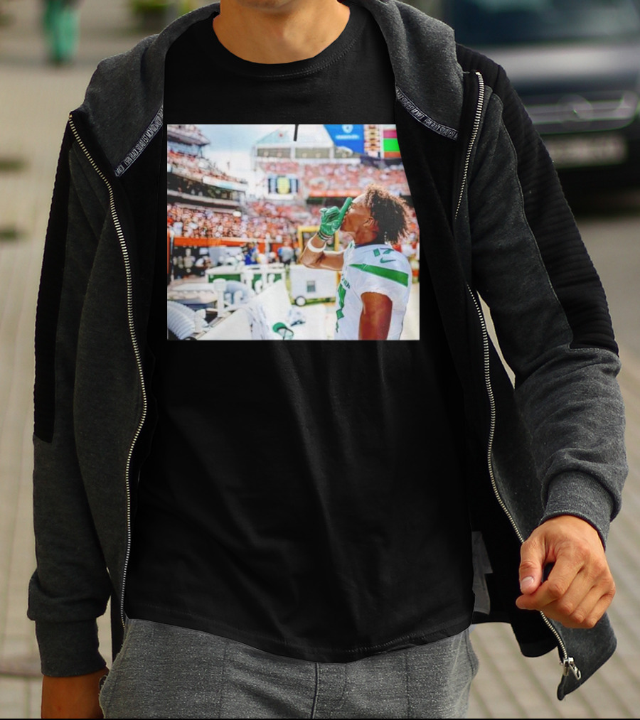 Trending Garrett Wilson Shhh Football Silence T-Shirt