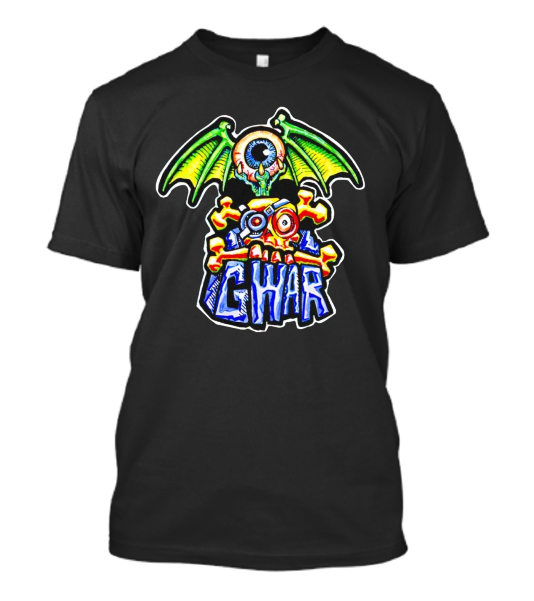 Gwar Flying Eye Skull Winged Creature T-Shirt