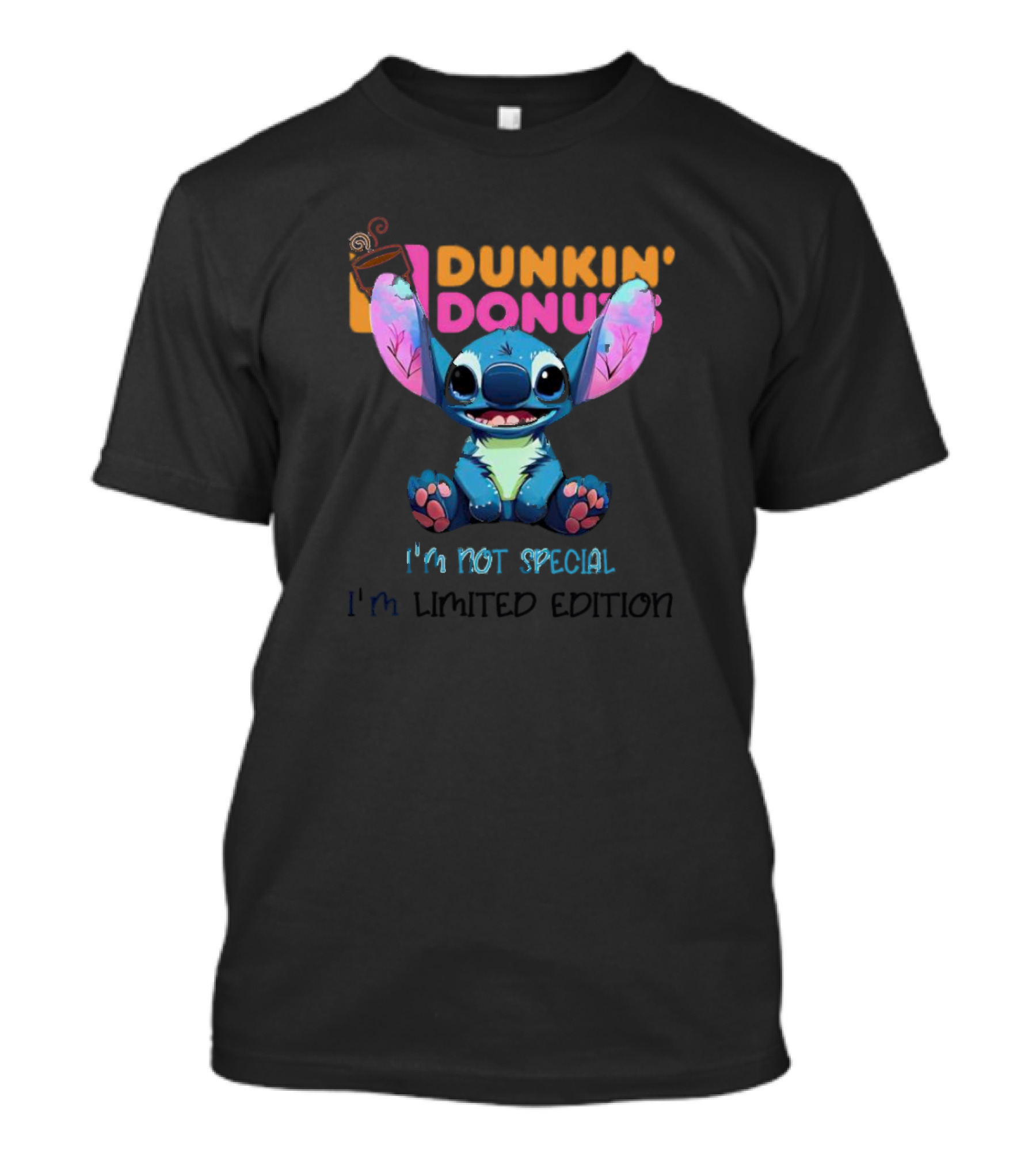 Stitch Dunkin' Donuts I'm Not Special I'm T-Shirt