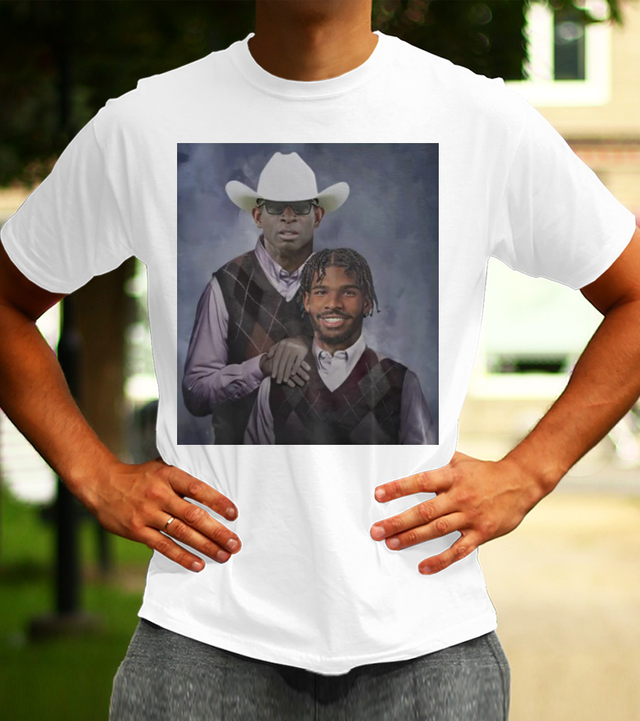 Deion Sanders And Shedeur Sanders Step Brothers Cowpoke T-Shirt