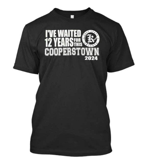 Gulf Coast Knights I've Waited 12 Years For Cooperstown T-Shirt
