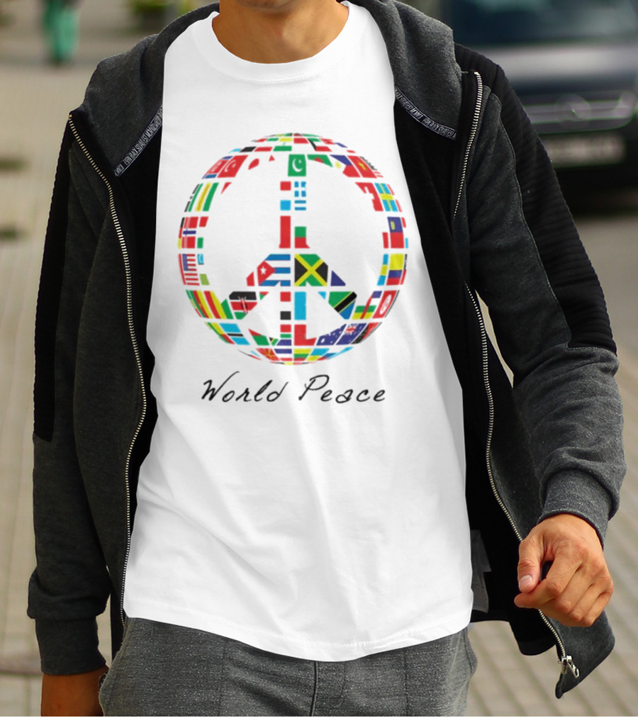 World Peace International Flags Peace T-Shirt