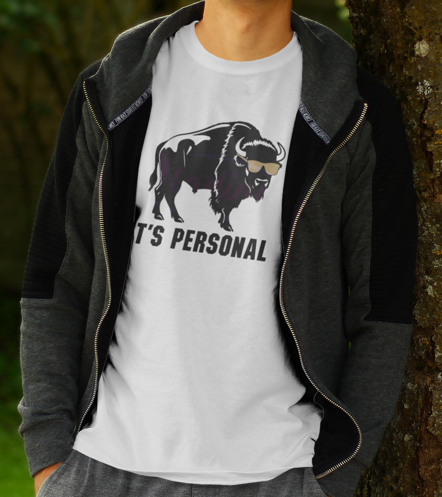 Colorado Buffaloes It's Personal Buffalo With Sunglasses T-Shirt