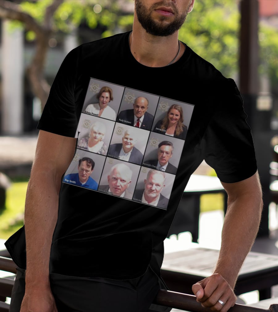 Sidney Powell Rudy Giuliani Jenna Ellis Mugshots T-Shirt