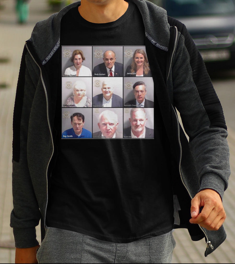Sidney Powell Rudy Giuliani Jenna Ellis Mugshots T-Shirt