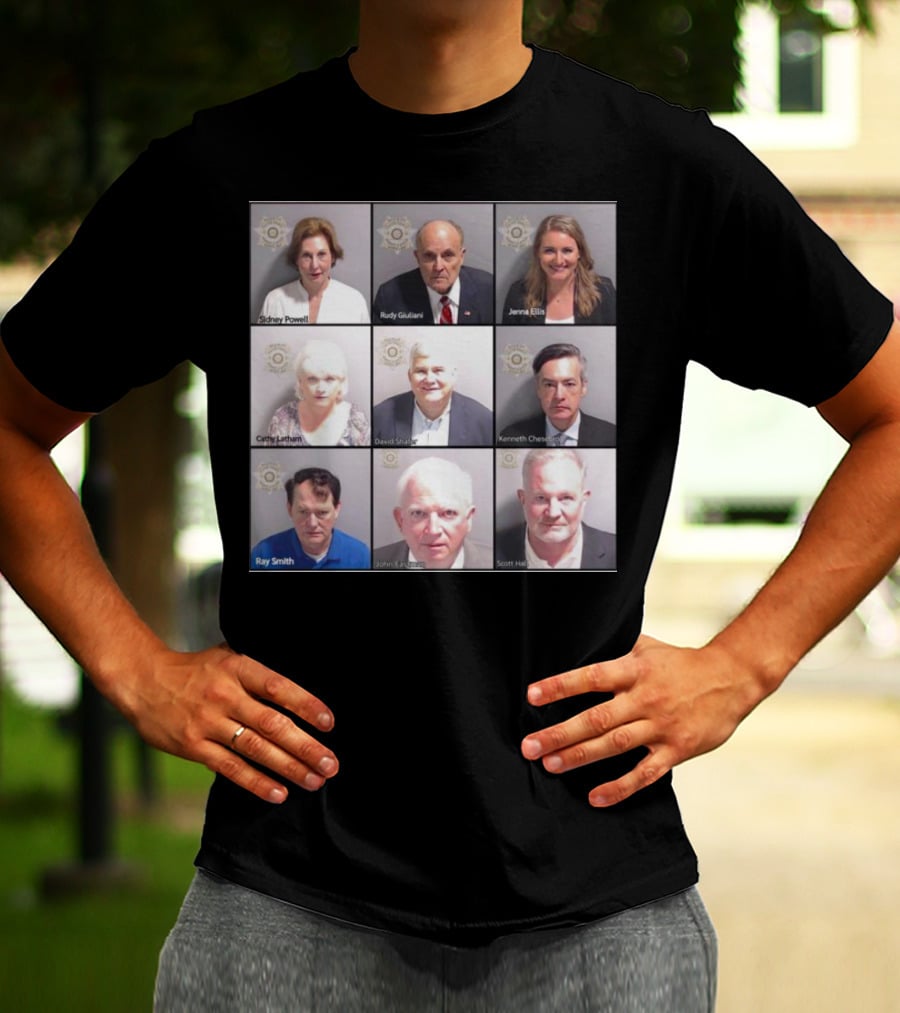 Sidney Powell Rudy Giuliani Jenna Ellis Mugshots T-Shirt