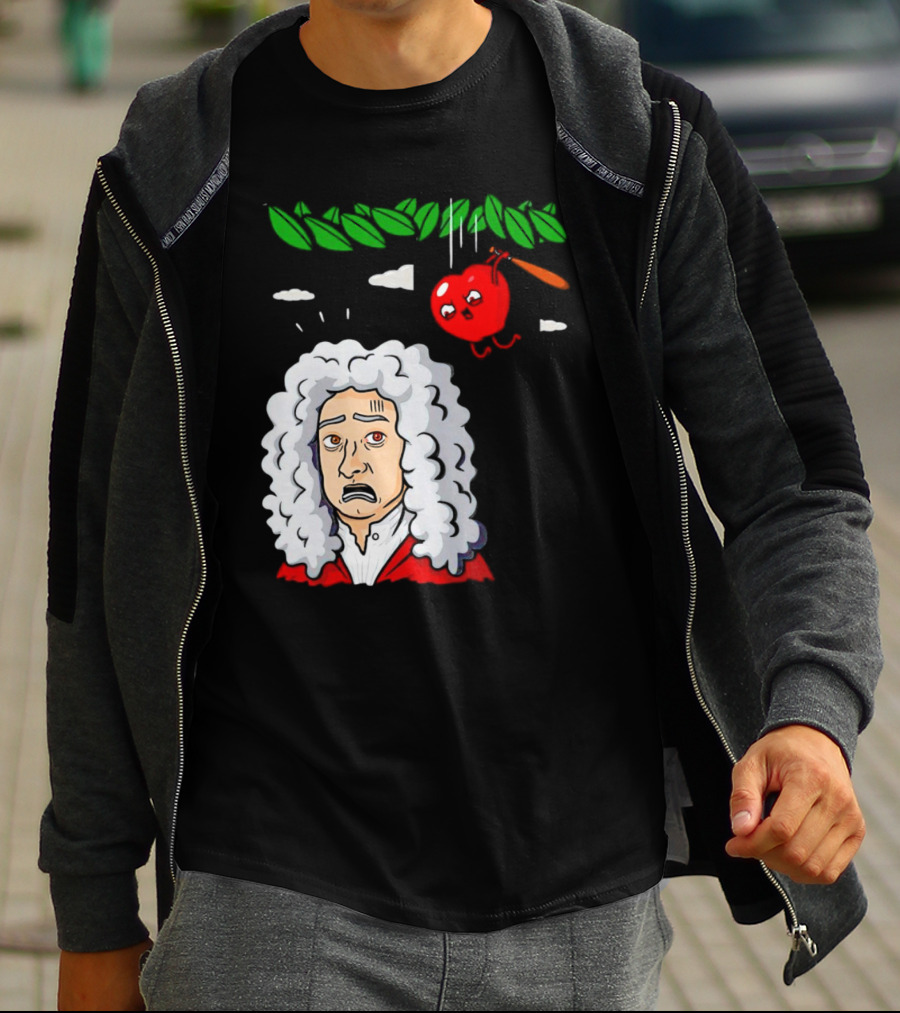 Extreme Gravity Apple Falling On Newton T-Shirt