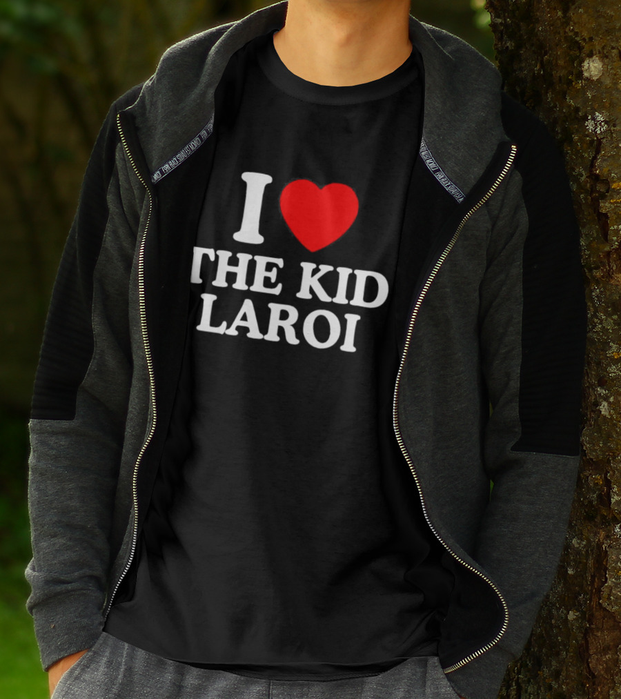 I Love The Kid Laroi Heart T-Shirt
