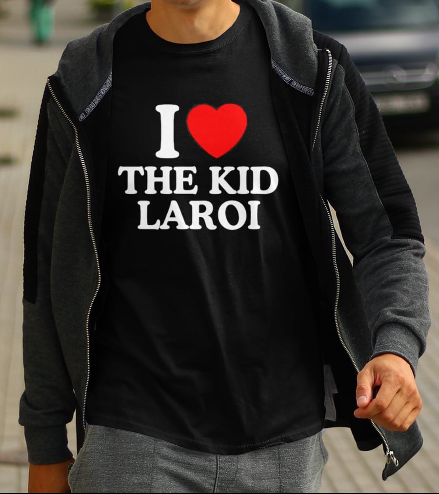 I Love The Kid Laroi Heart T-Shirt