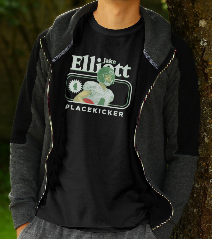 Jake Elliott 4 Philadelphia Placekicker T-Shirt