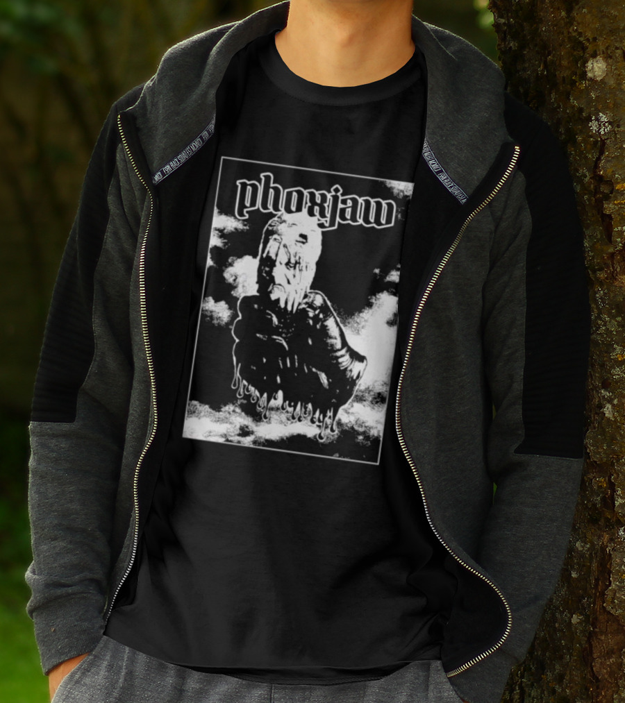 Phoxjaw Dripping Ice Cream Skull T-Shirt