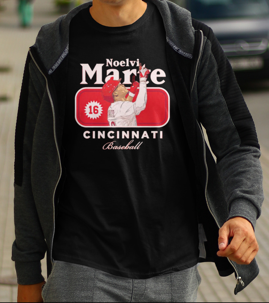 Noelvi Marte Cincinnati Baseball 16 T-Shirt