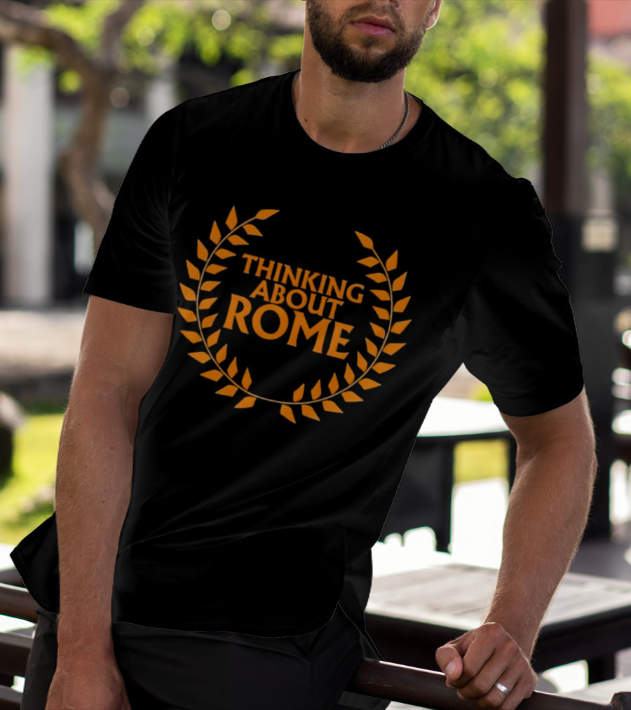 Thinking About Rome Laurel Wreath T-Shirt