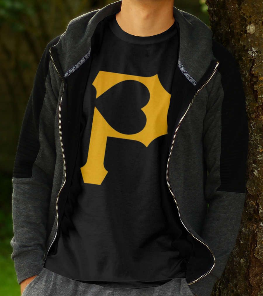 Heart Of Pittsburgh Pirates 'P' T-Shirt