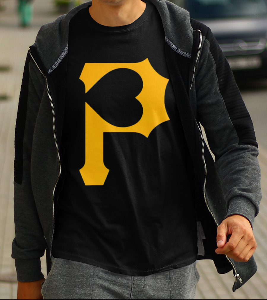 Heart Of Pittsburgh Pirates 'P' T-Shirt