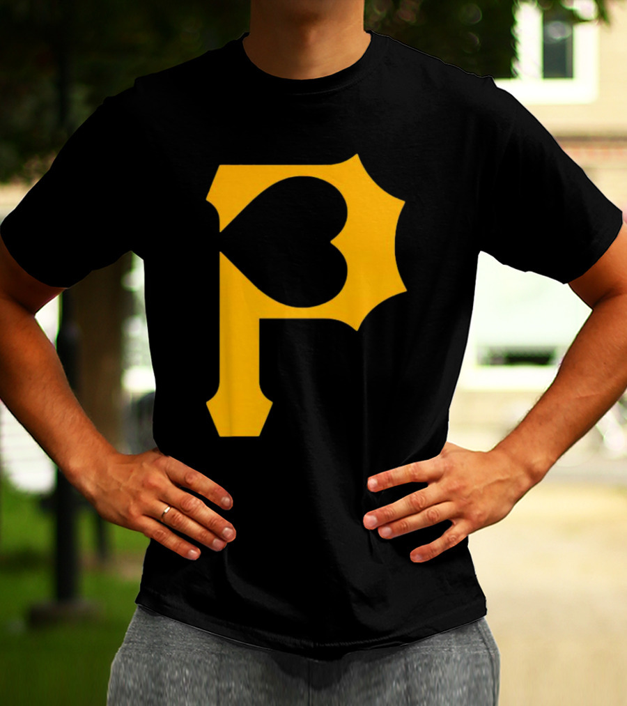 Heart Of Pittsburgh Pirates 'P' T-Shirt