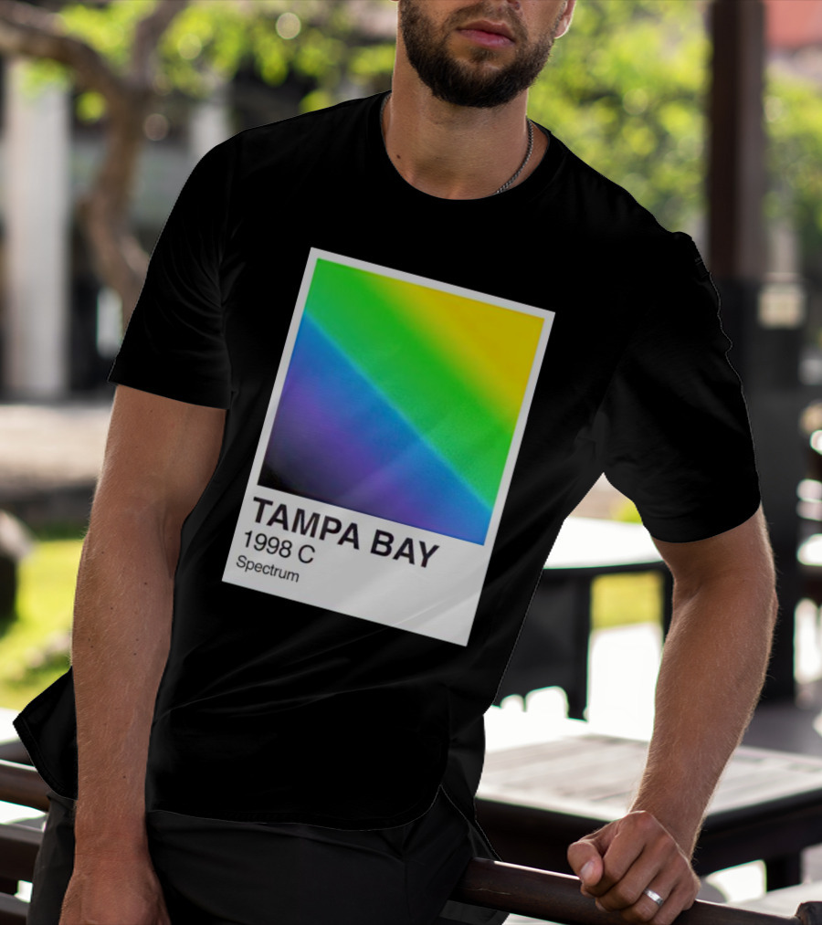 Tampa Bay 1998 C Spectrum Rainbow Gradient T-Shirt
