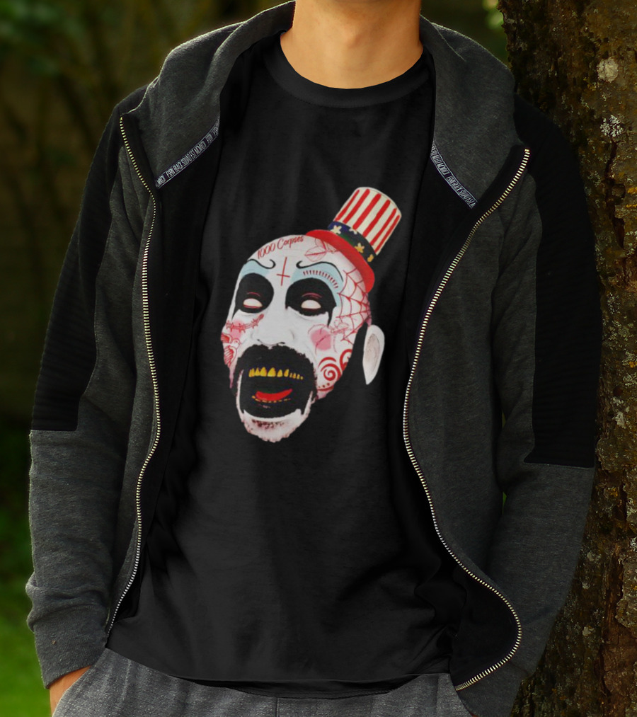 Captain Spaulding House Of 1000 Corpses Tattoo Image T-Shirt