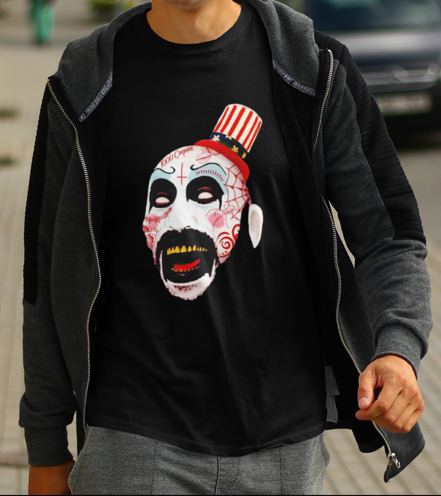 Captain Spaulding House Of 1000 Corpses Tattoo Image T-Shirt