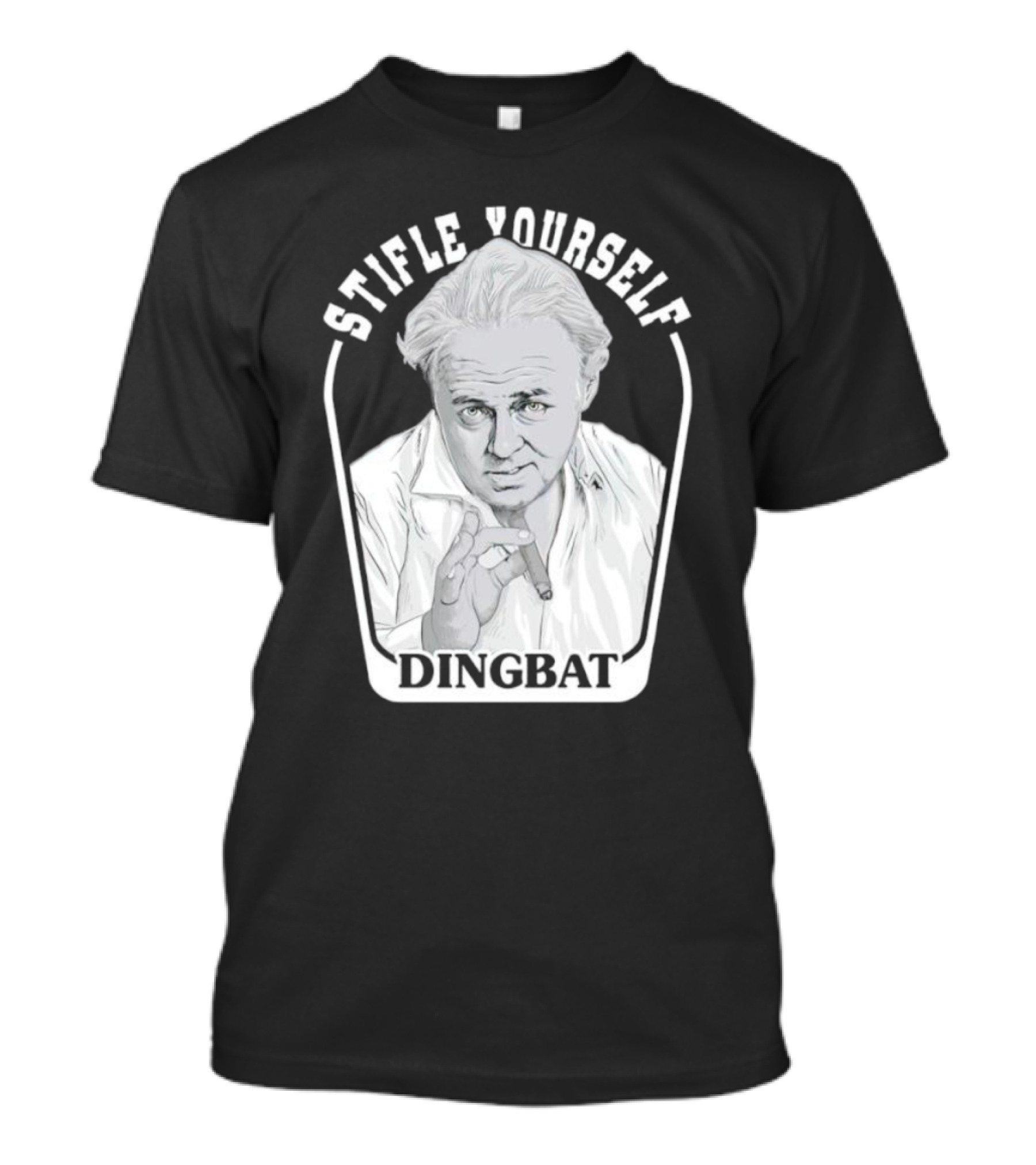Stifle Yourself Dingbat Men's Iconic Character T-Shirt