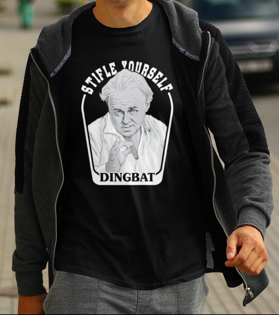 Stifle Yourself Dingbat Men's Iconic Character T-Shirt