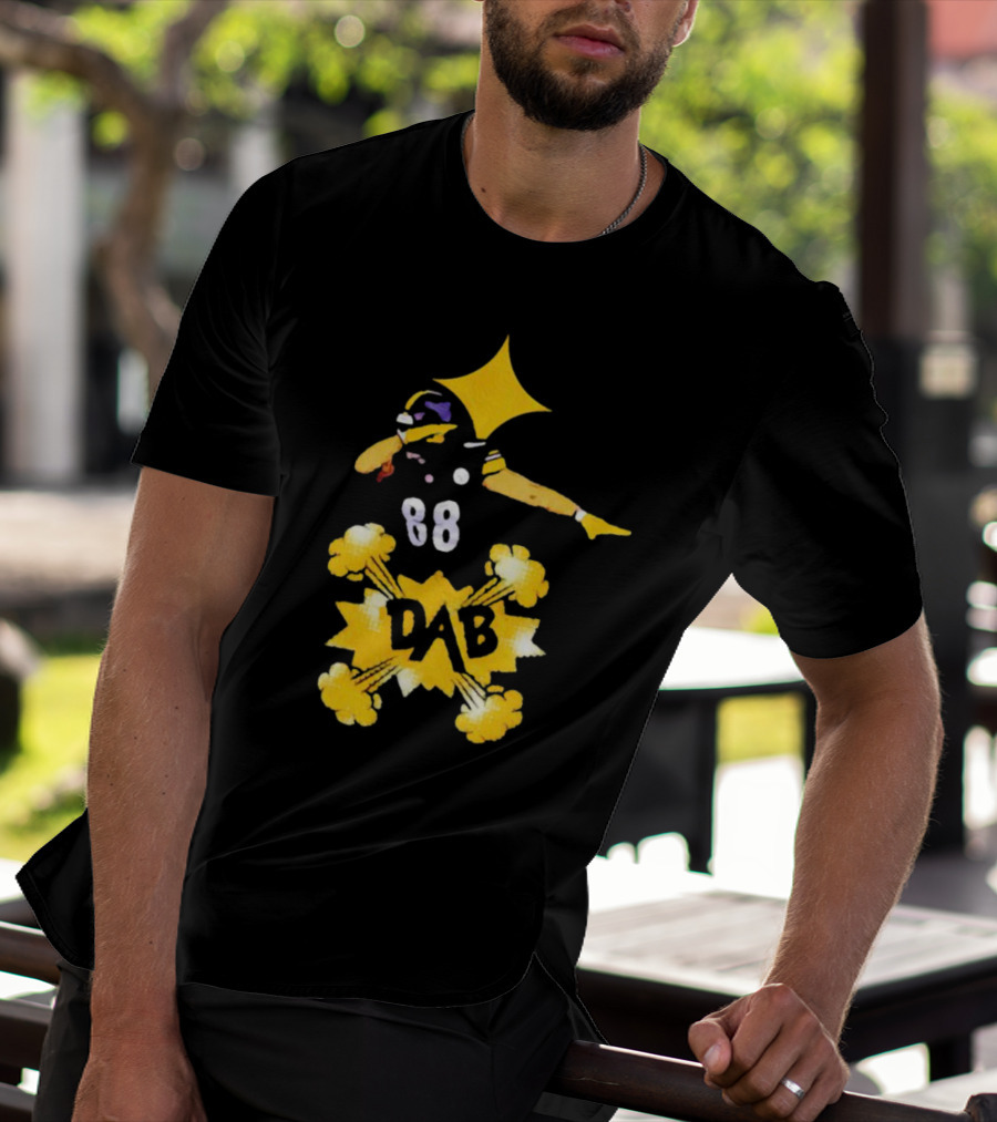 Steelers 88 Dabbing Dab T-Shirt