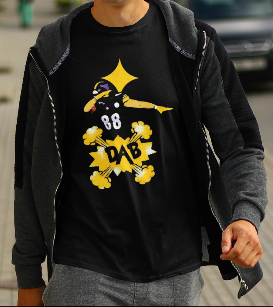 Steelers 88 Dabbing Dab T-Shirt