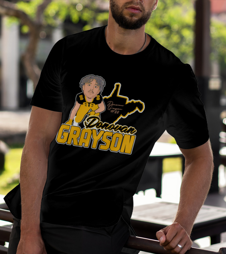 Donovan Grayson Caricature #88 Signature T-Shirt