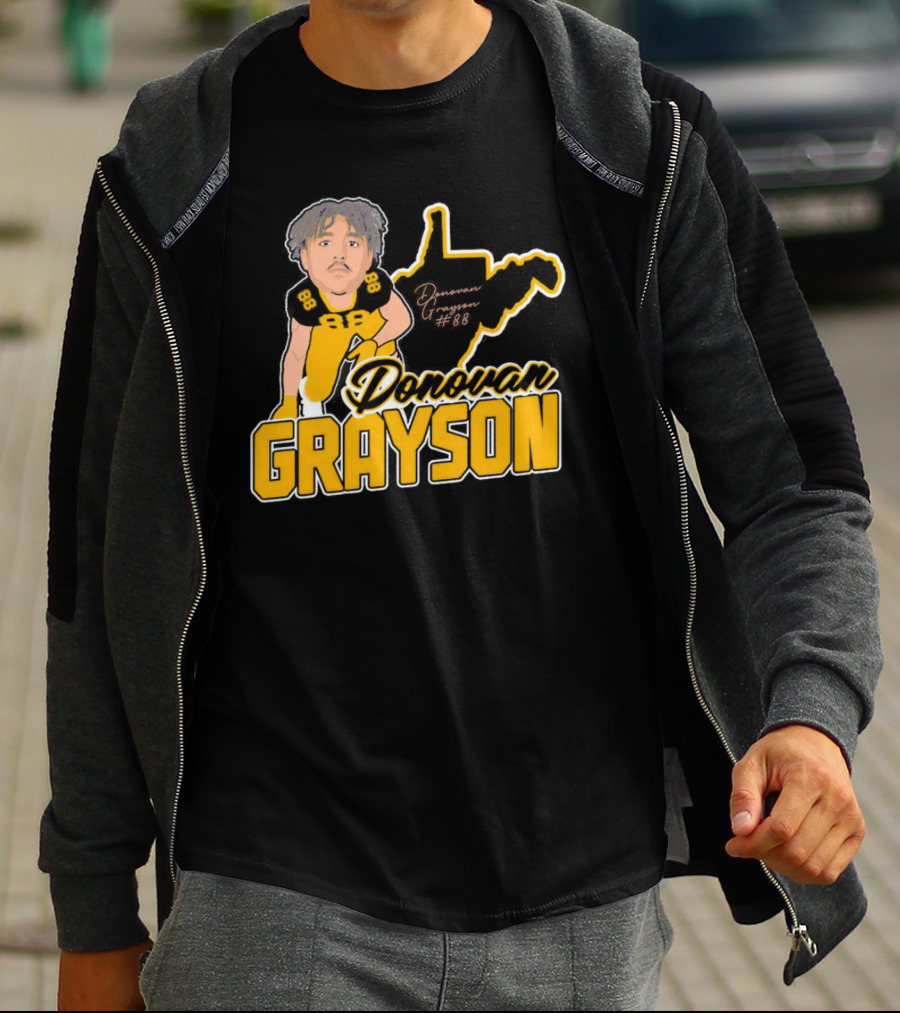Donovan Grayson Caricature #88 Signature T-Shirt