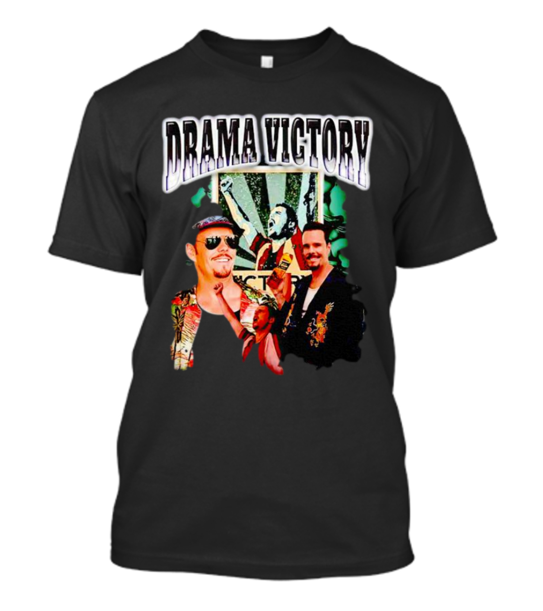 Drama Victory Almost Friday Collage T-Shirt