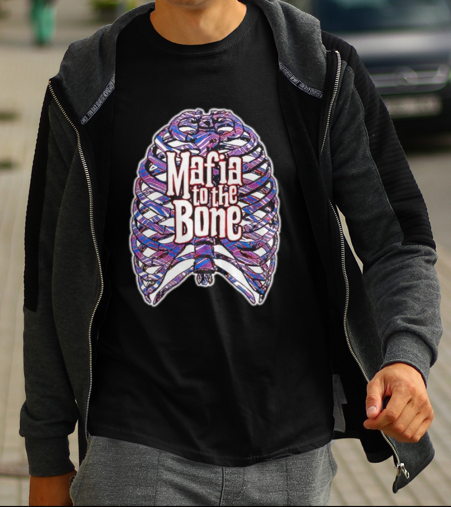Mafia To The Bone Ribcage T-Shirt