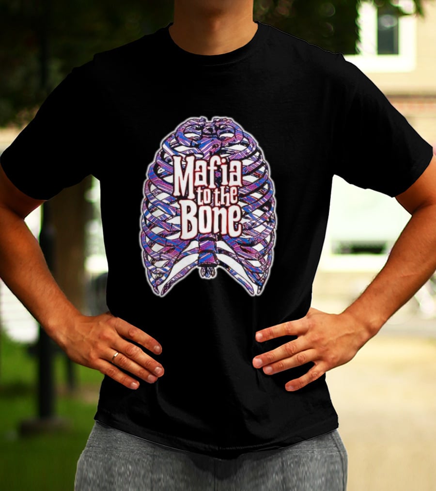Mafia To The Bone Ribcage T-Shirt