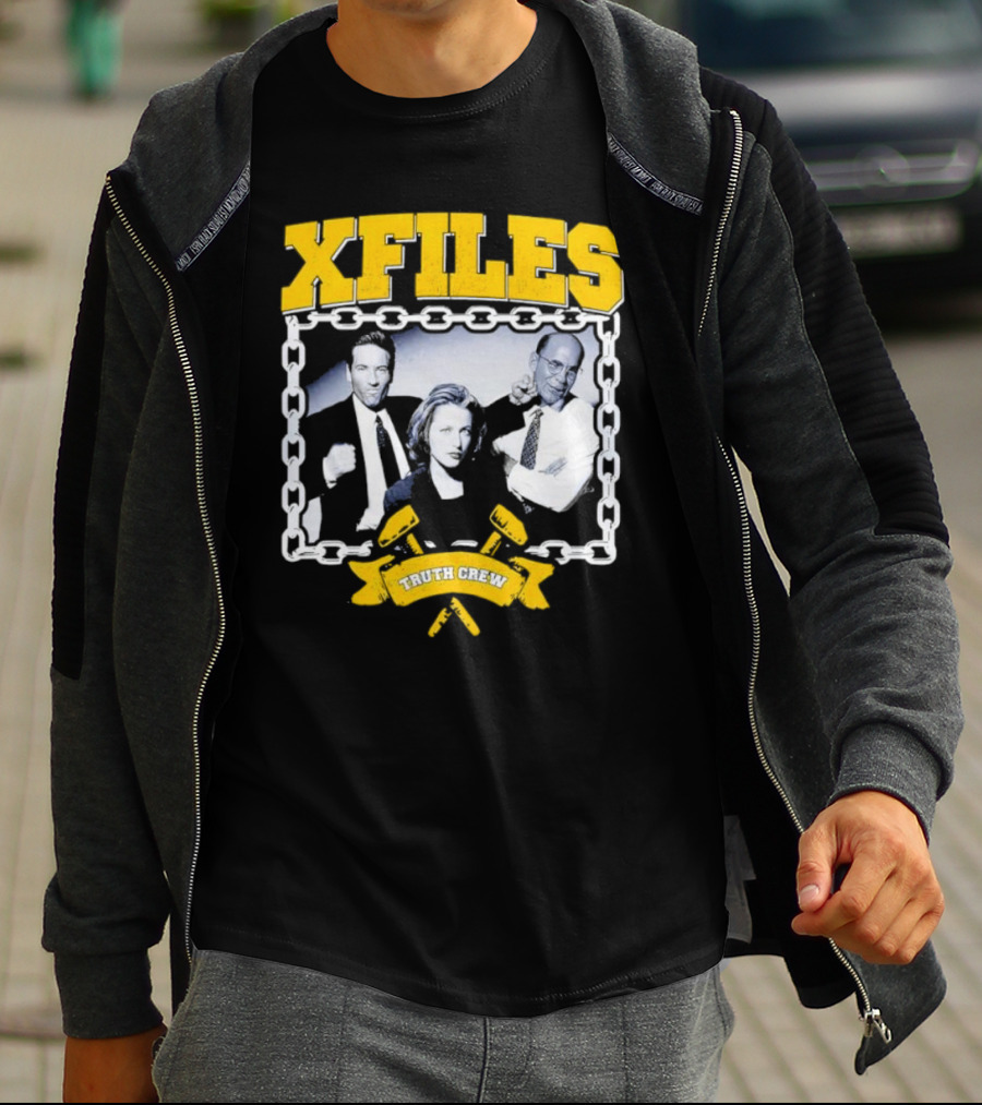 X Files Truth Crew Chain Frame T-Shirt