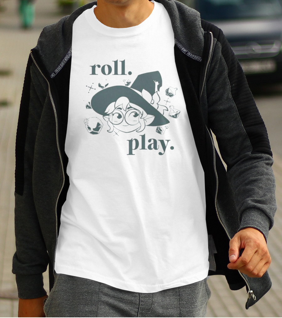 Ginny Di Roll Play Fantasy Character Dice T-Shirt