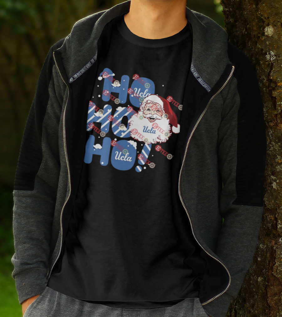 UCLA Ho Ho Ho Santa Claus Christmas T-Shirt