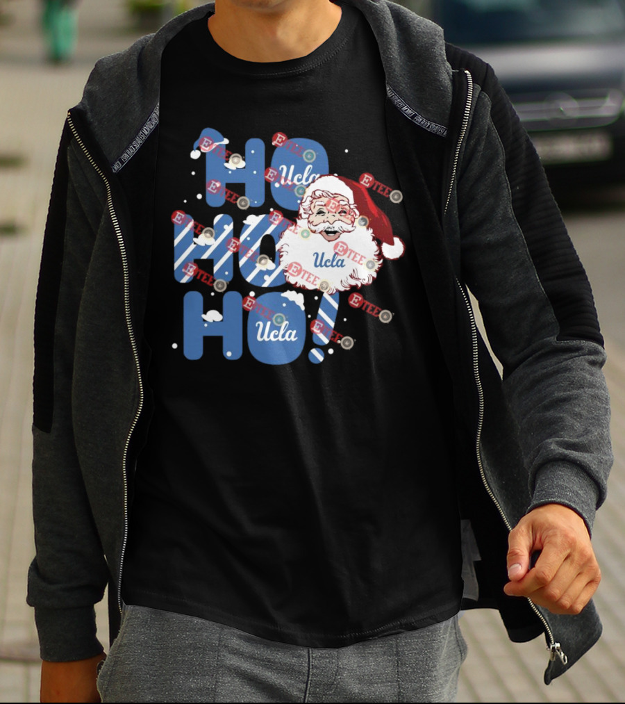 UCLA Ho Ho Ho Santa Claus Christmas T-Shirt