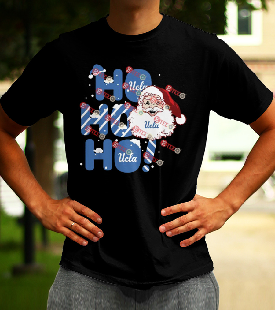UCLA Ho Ho Ho Santa Claus Christmas T-Shirt