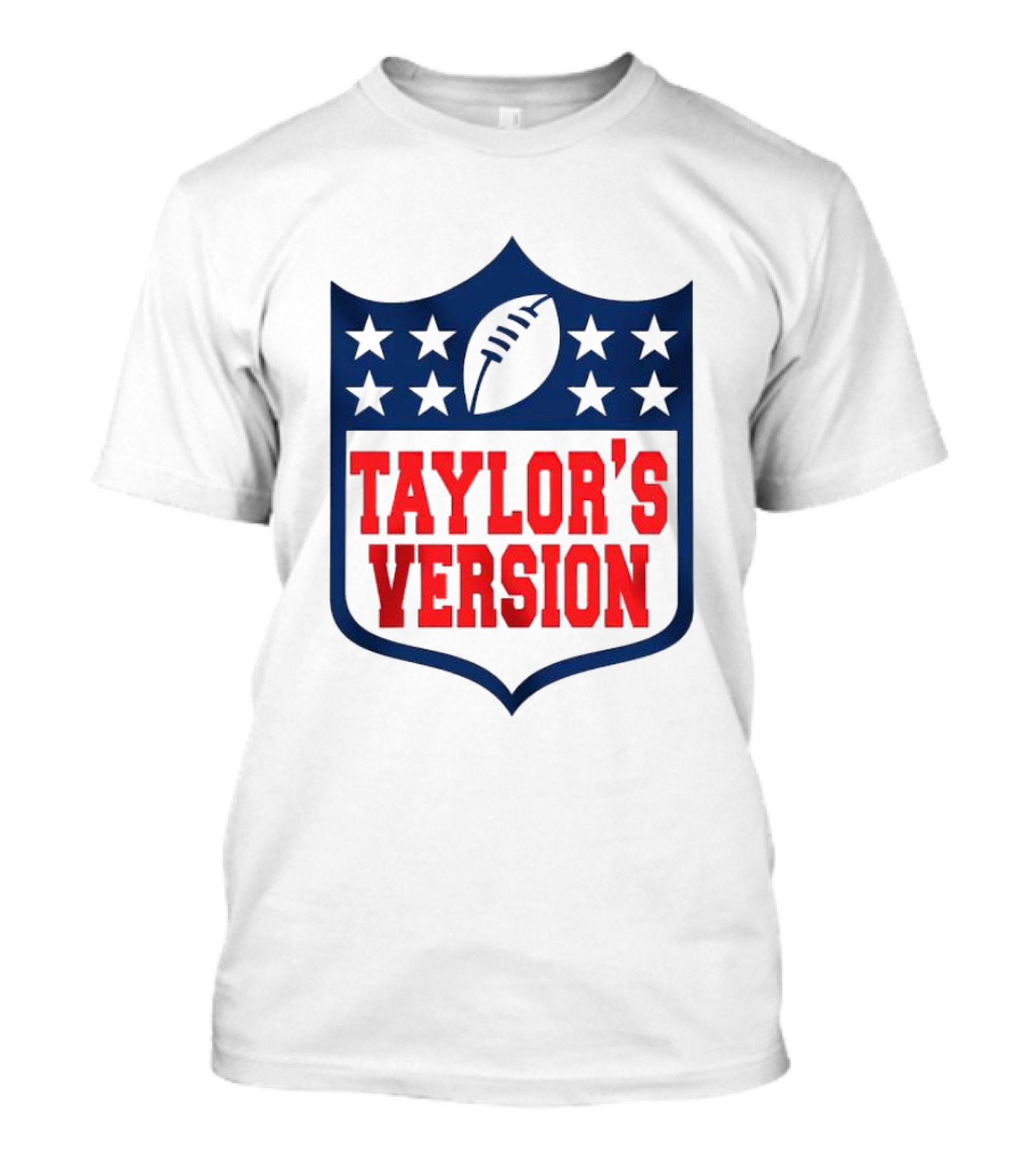 Taylor's Version Football Shield NFL T-Shirt