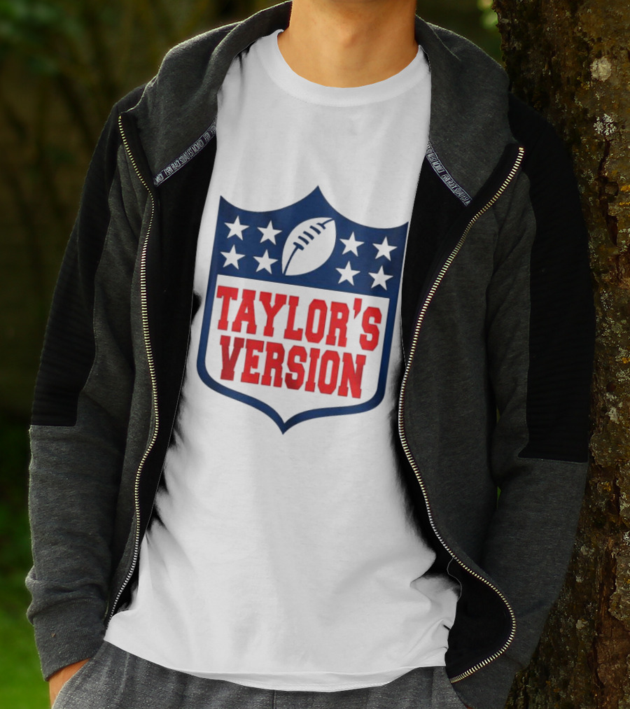 Taylor's Version Football Shield NFL T-Shirt